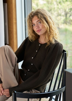 Nuna knit cardigan Brown Neo Noir 